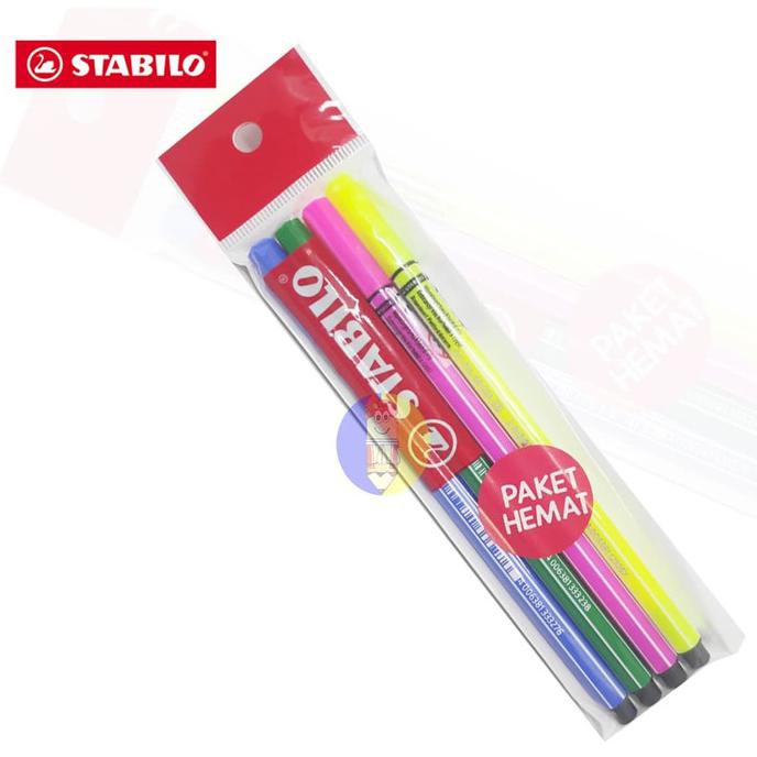 

Populer] Paket Hemat Stabilo Pen 68 Isi 3+1