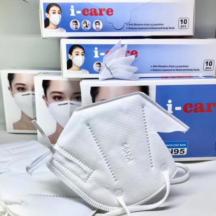 Masker KN95 Masker N95 Masker KN 95 Masker N 95 Masker Original i-care Masker I-Care KN 95 isi 10 pc