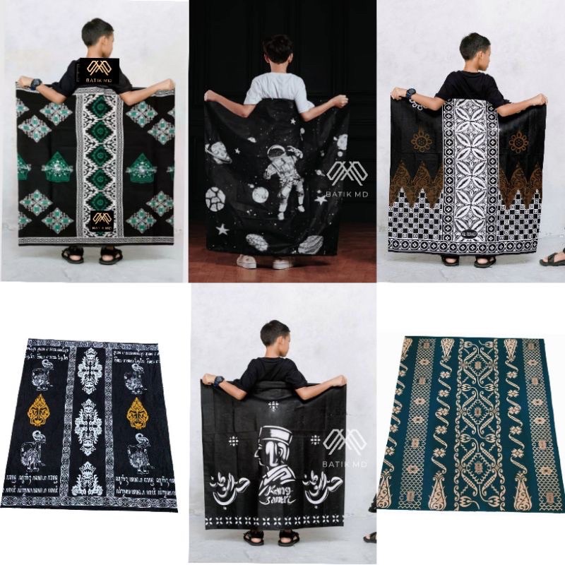 SARUNG ANAK SD ATAU SMP KANG SANTRI | SARUNG BATIK | GUS AZMI