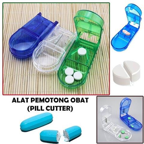 

KOTAK OBAT / PILL CUTTER 2IN1