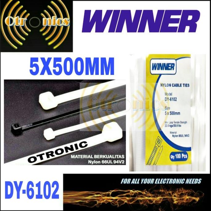 

Kabel Ties 40cm Winner 5X400MM 100pcs otron1c5 dijamin