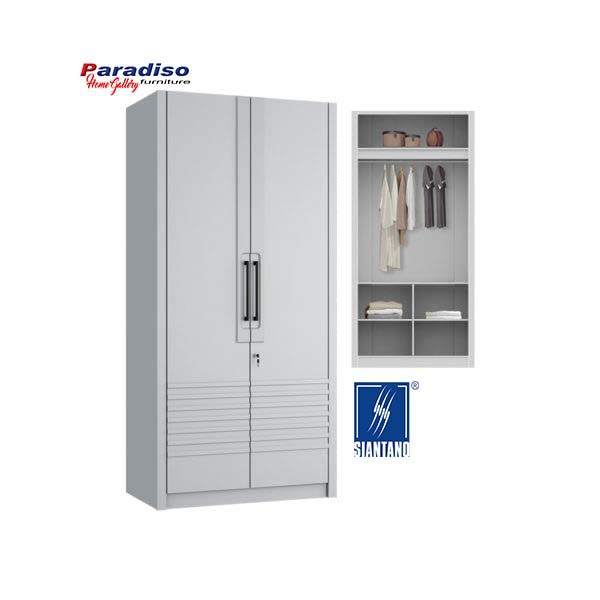 Lemari Capitol White LP 2D SW