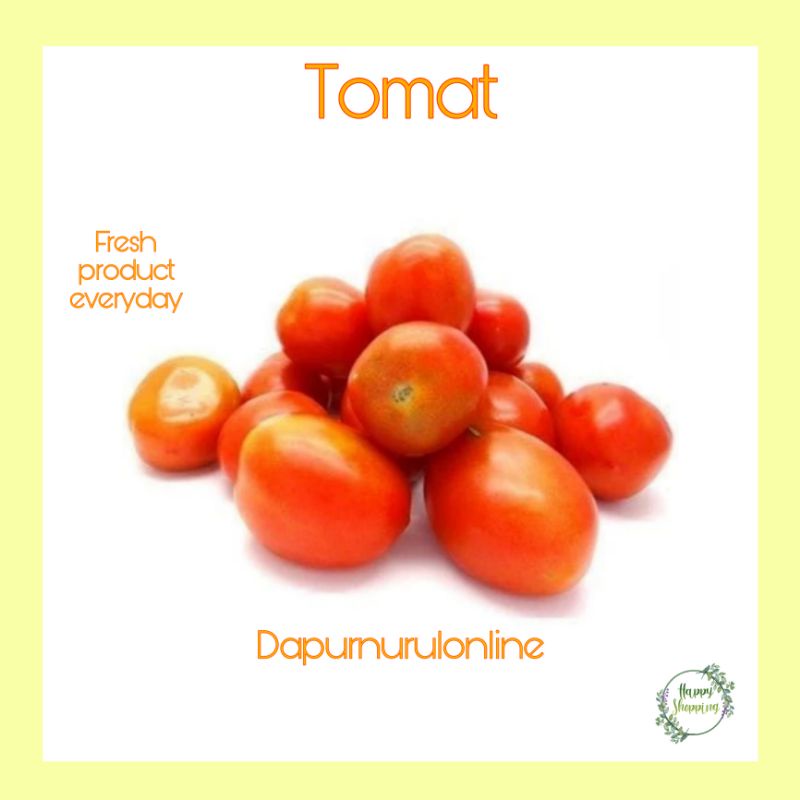 

Tomat merah segar 250gr - 1kg