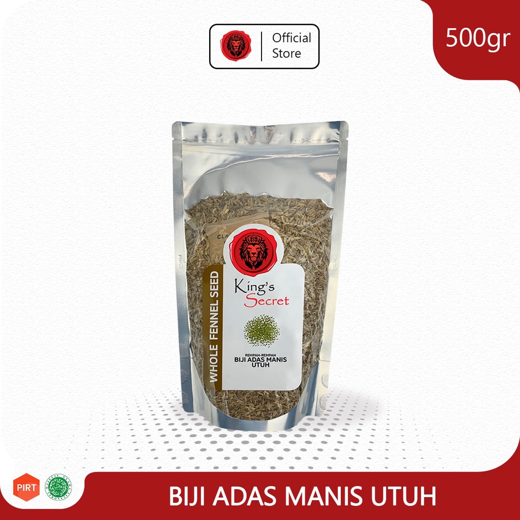 

KINGS SECRET - BIJI ADAS MANIS UTUH | WHOLE FENNEL SEED
