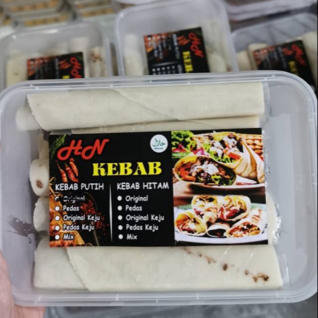 

HN kebab frozen MURAH isi 10