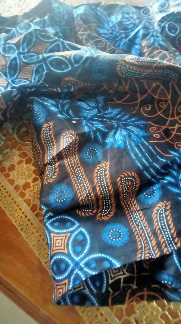 Batik Dolby Dolbi Dobby Doby Tenun Sutra Tulis Katun Atbm Baron Atasan Batik Wanita Sogan Srg308
