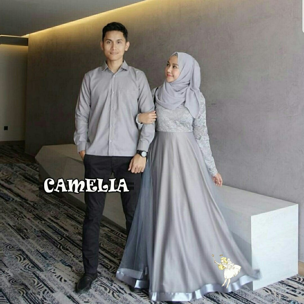 Couple Muslim Melia - Baju pasangan Terbaru