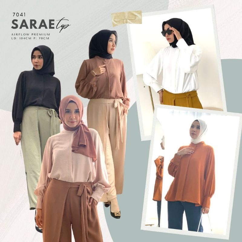 SARAE TOP / ATASAN KERJA / KEMEJA / BLOUSE