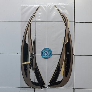 [Promo] striping motor scoopy stylish 2014 hitam gold Diskon