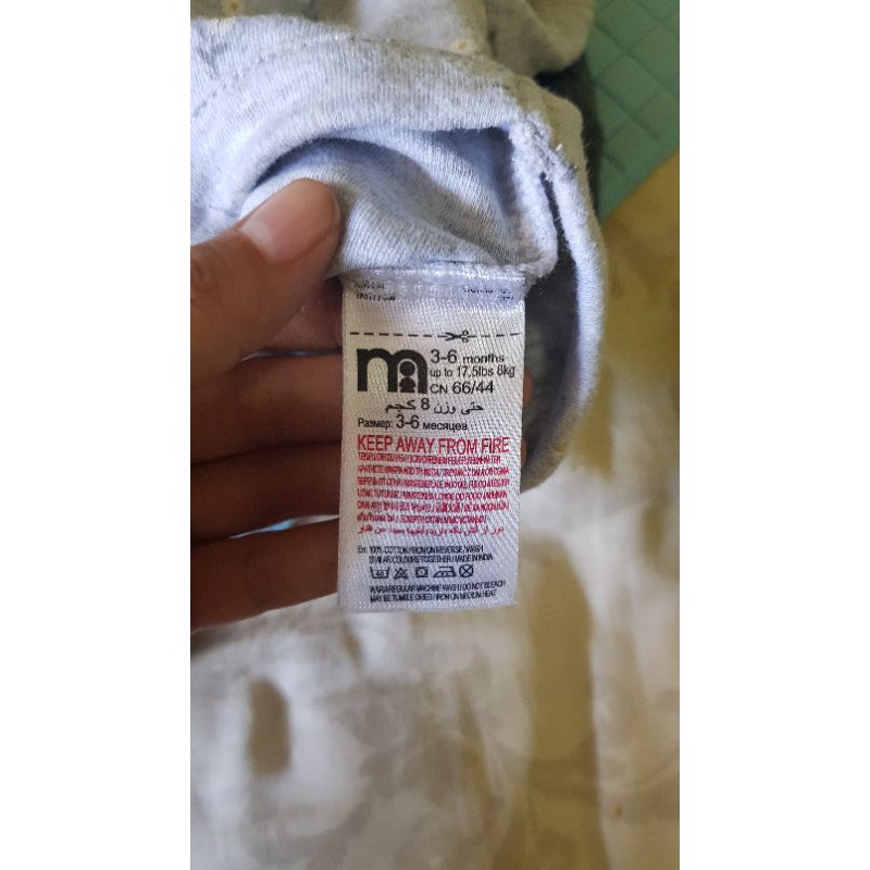 mothercare romper set