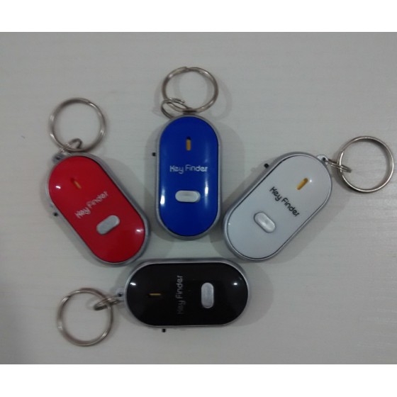 Gantungan Kunci Siul Anti Hilang Lupa Kunci Motor Mobil Rumah Key Finder Whistle Keychain Senter LED