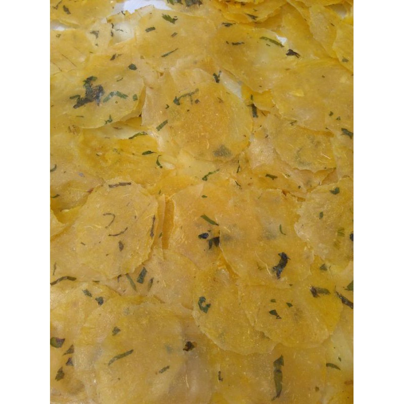 

KERUPUK SAMILER SINGKONG MENTAH 250gr isi 115pcs RENYAH MANIS GURIH PEDAS