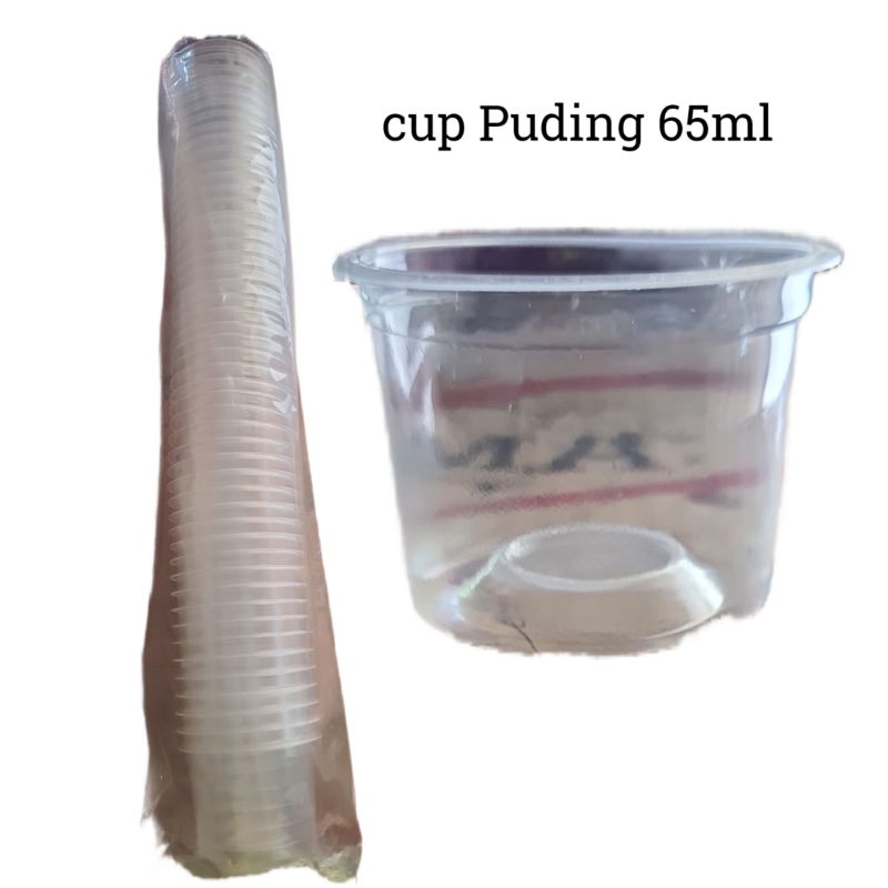 

cup jelly agar Puding sp 65ml isi 50pcs