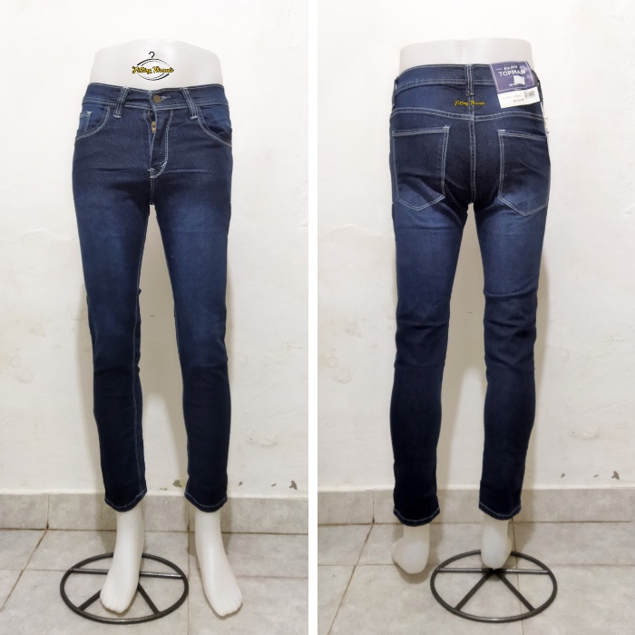 Celana Jeans Panjang Pria Skinny Lepis  / Celana Denim Cowok Slimfit Levis Topman