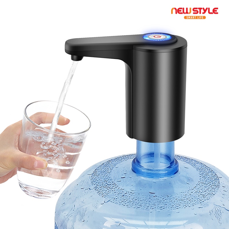 TERLARIS - Pompa Galon Dispenser Pump USB / Pompa Air Minum Elektrik Otomatis Electric Water FLECO V-2056 / Pompa Galon Dispenser Air Minum Charge Usb Gallon Pump FLECO V 5056 | FMS