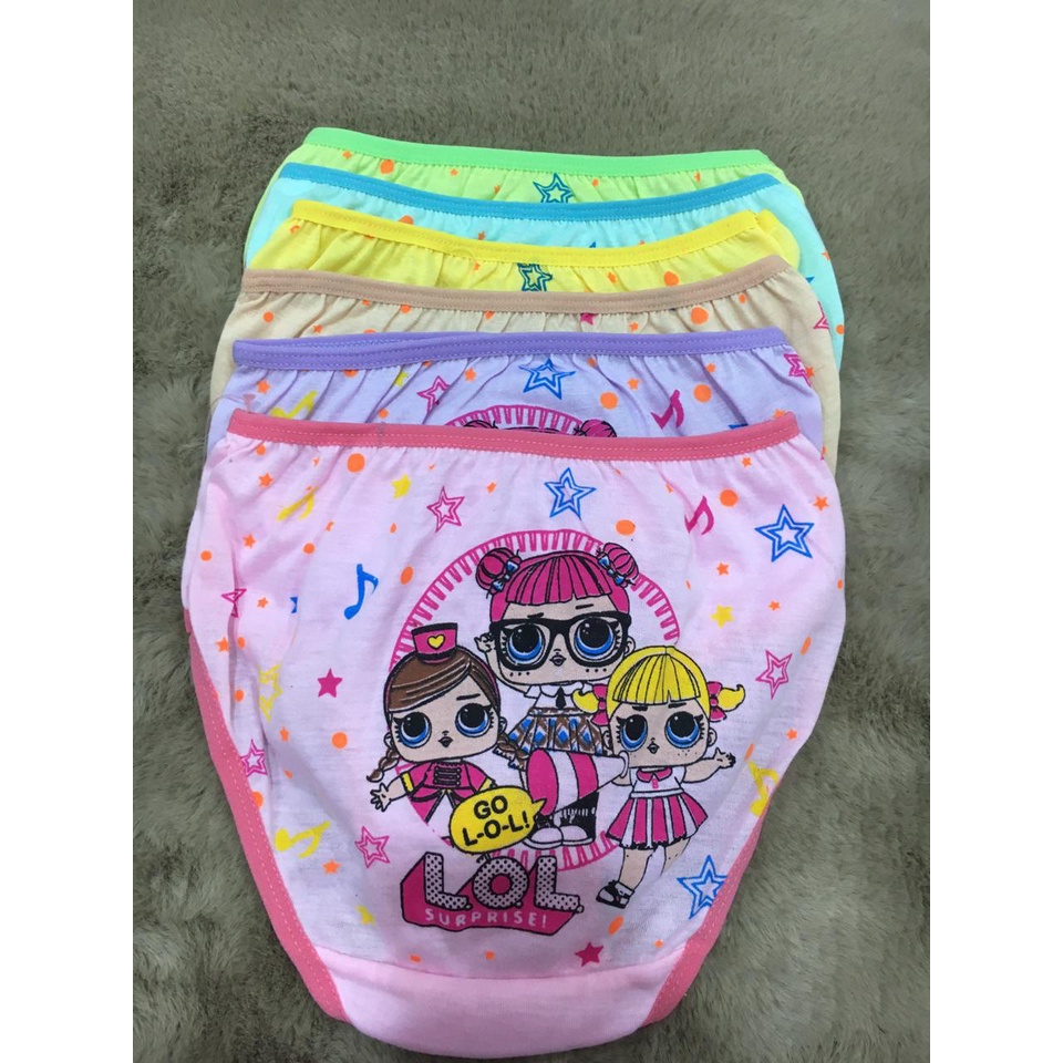 TERMURAH... 6 PCS - 12 PCS CELANA DALAM ANAK PEREMPUAN KARAKTER/6 PCS CD ANAK PEREMPUAN LUCU KARAKTER/CD ANAK PEREMPU