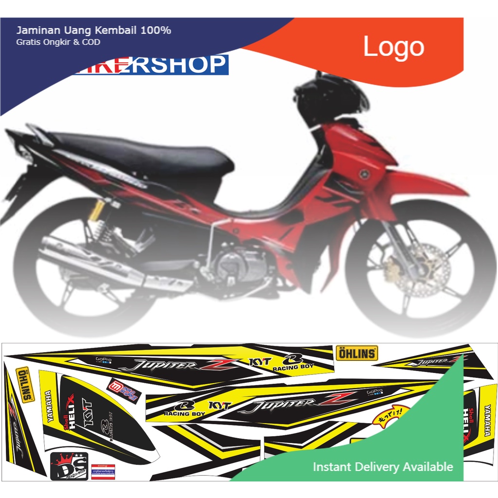 cod striping motr striping variasi striping jupiter z burhan modif striping variasi