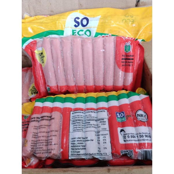 

SOSIS MERAH SO ECO 750g