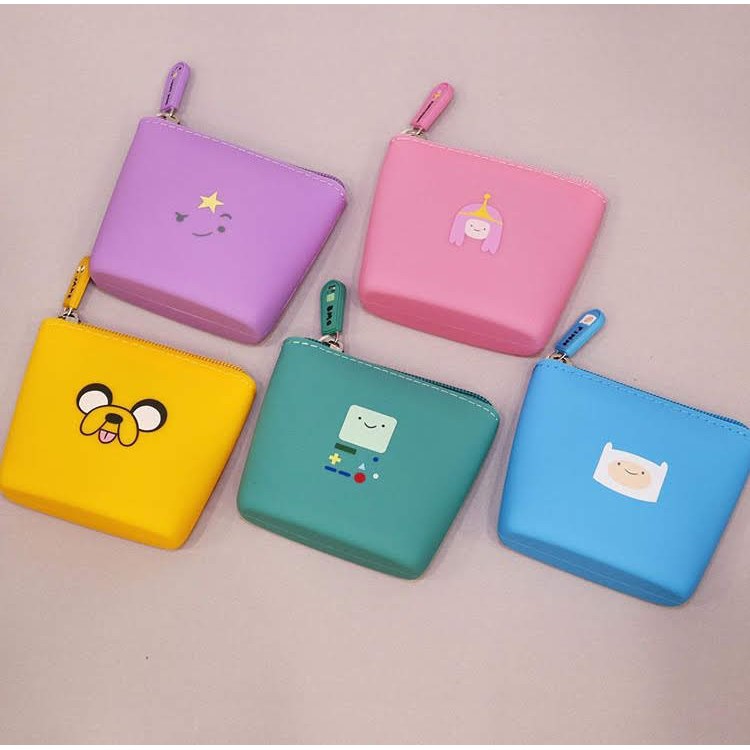 Adventure Time Coin Purse Dompet Koin Miniso Shopee 