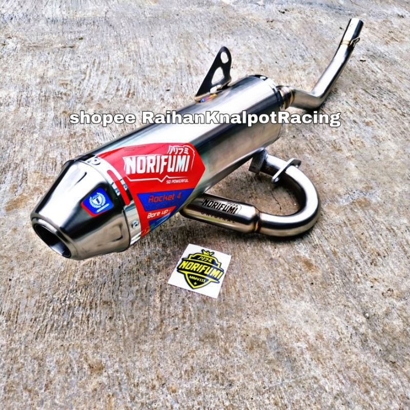 NORIFUMI ROCKET 4 BORE UP TERSEDIA KLX BORE CRF BORE UP