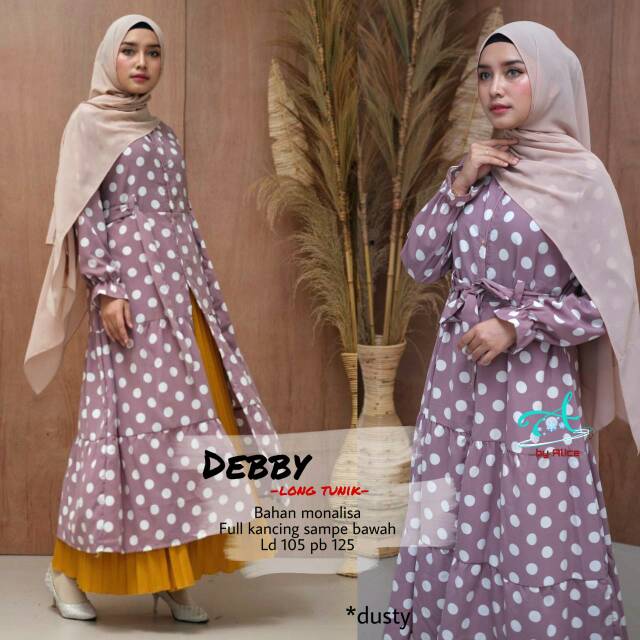 Debby long tunik ori by Alice