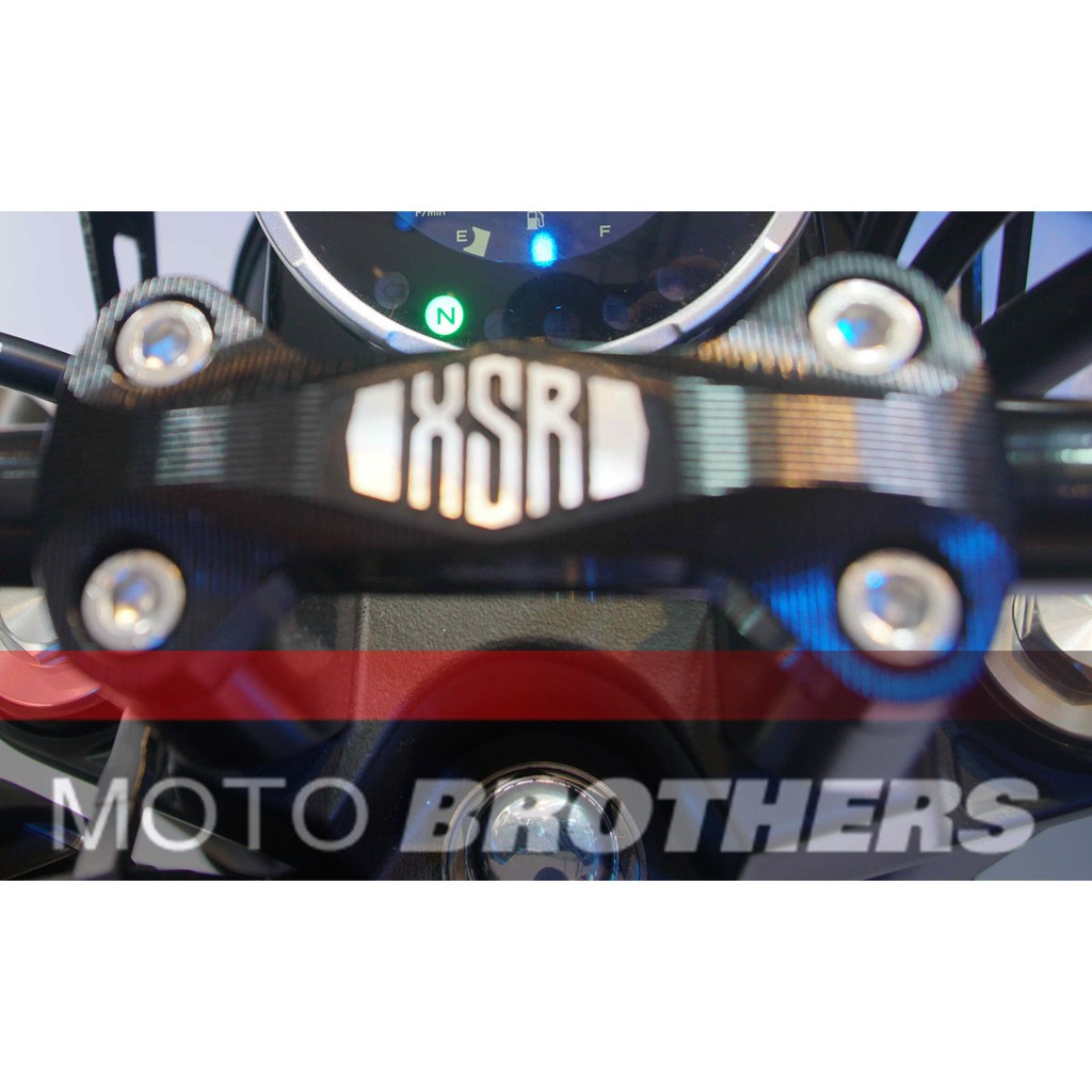 RAISER BRACKET BREKET STANG / HOLDER HANDLE UPPER BLACK XSR155 XSR 155