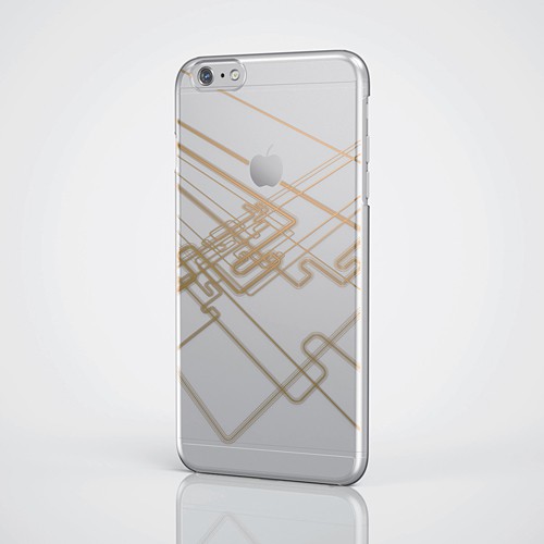 Elecom iPhone 6 Plus Shell Cover Light Line