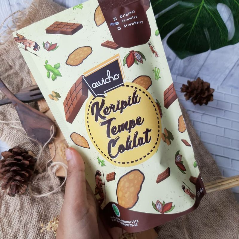 

Keripik tempe coklat, keripik tempe cokelat,