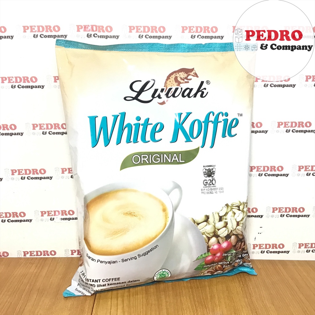 

Luwak white coffee koffie kopi original 360 gram - instant coffee