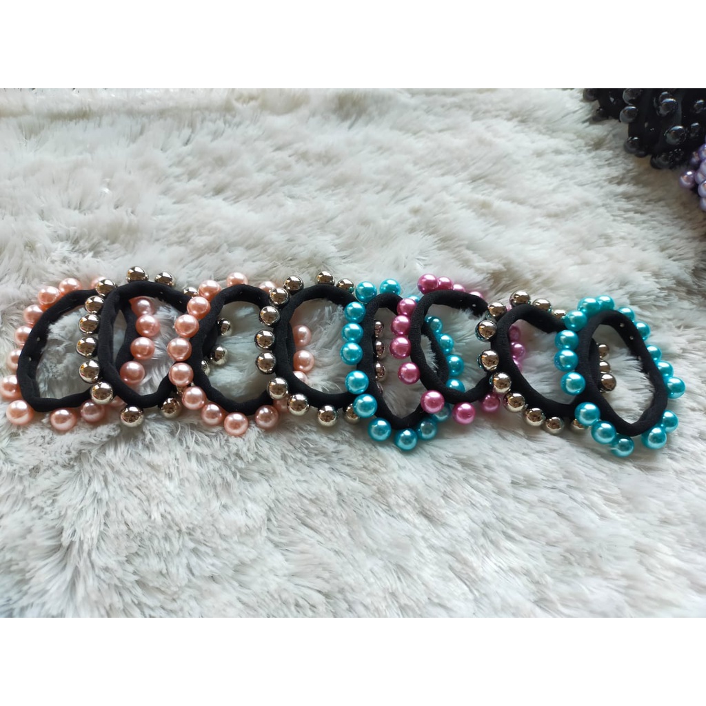 JKSN_ASEMKA22 - Kuncir Rambut Korea Mutiara Full Terhits-3