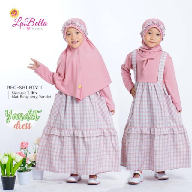 Labella - Baju gamis anak