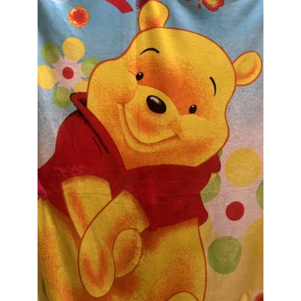 preloved selimut anak / bayi / dewasa motif Winnie the pooh