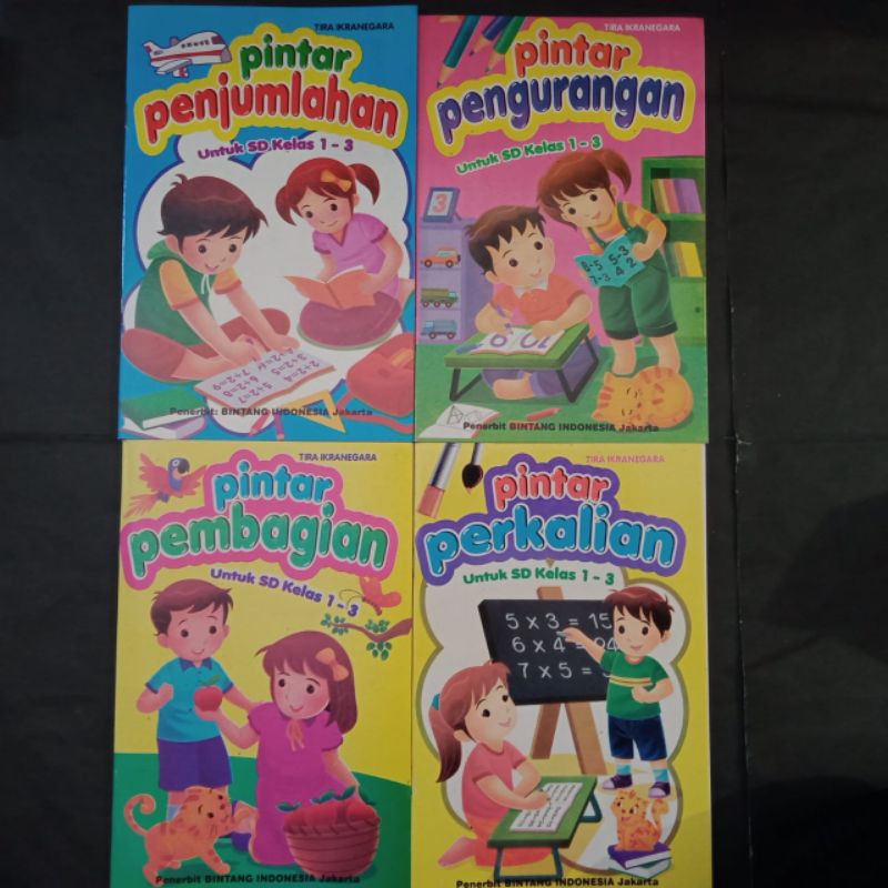 BUKU PINTAR MATEMATIKA UNTUK SD | PINTAR BERHITUNG UNTUK ANAK