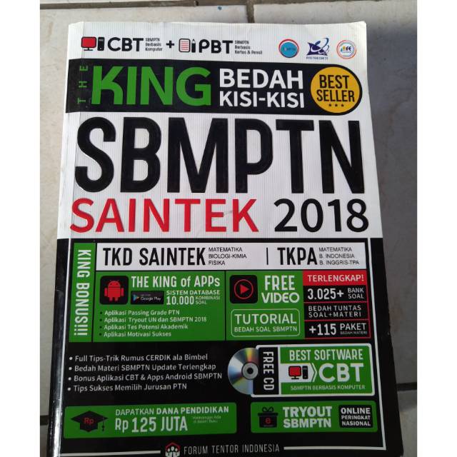 Buku SBMPTN SAINTEK The King