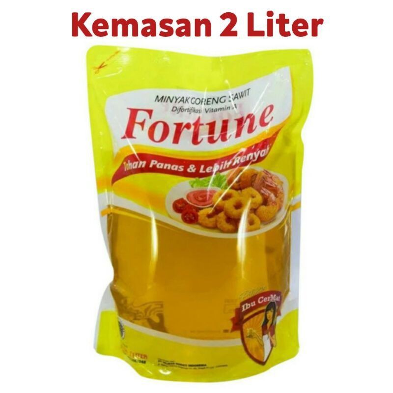 

MINYAK FORTUNE 2 LITER