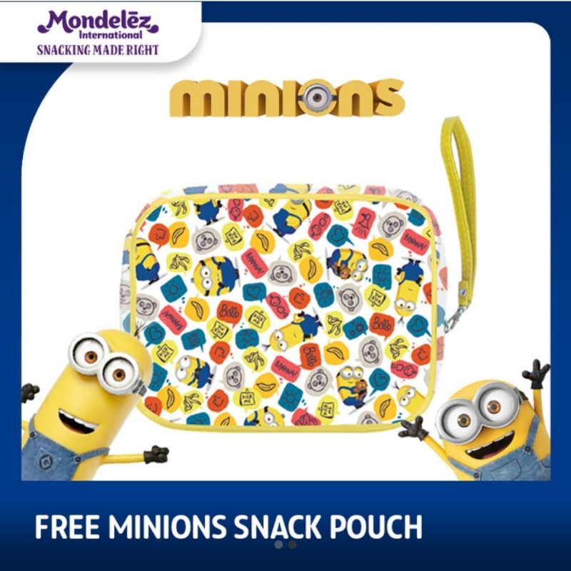 

Mondelez x Minions Exclusive Bundle minion oreo bonus pouch minion