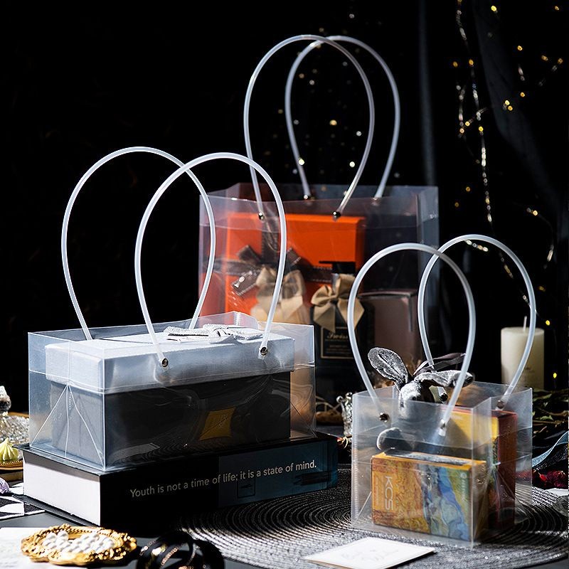 

DY PACK GOODIE BAG HADIAH TRANSPARAN TAS HAMPERS PREMIUM TAS TENTENG PB-35