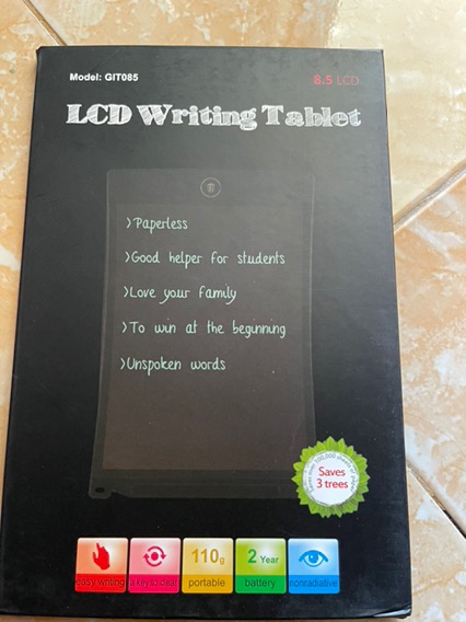 [125gr] Lcd Writing Tablet/electronic Writing &drawing Board Doodle Board