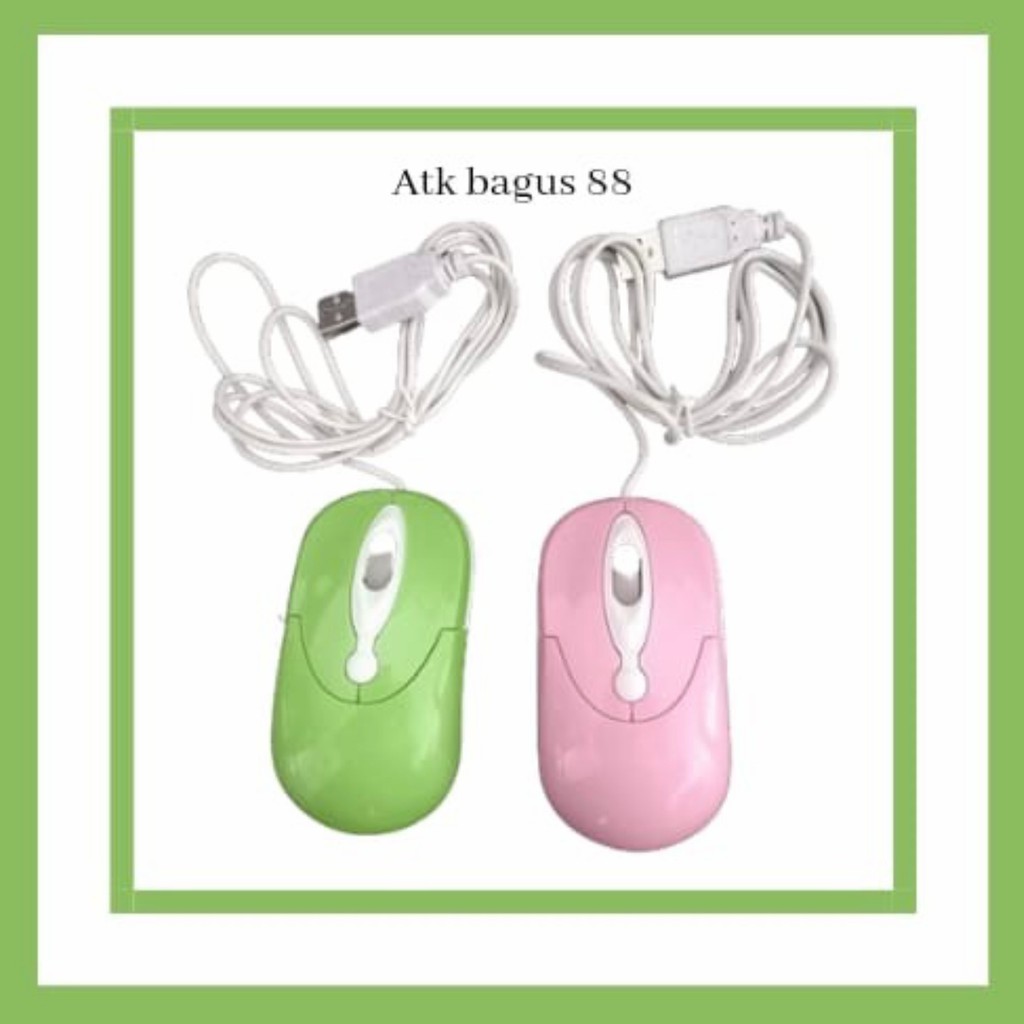 Mouse USB 3 warna /pcs