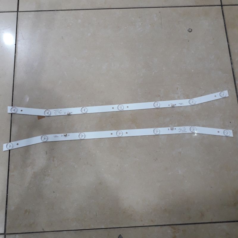 Lampu Led Tv Coocaa 32 inch 7 kancing 6 volt