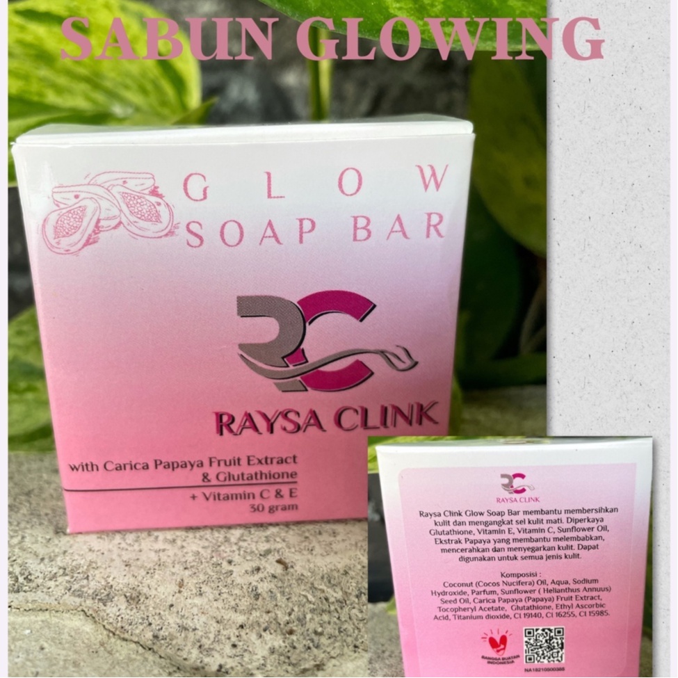SABUN PEMUTIH WAJAH GLOWING PENGHILANG JERAWAT FLEK SABUN PEMUTIH KULIT BPOM
