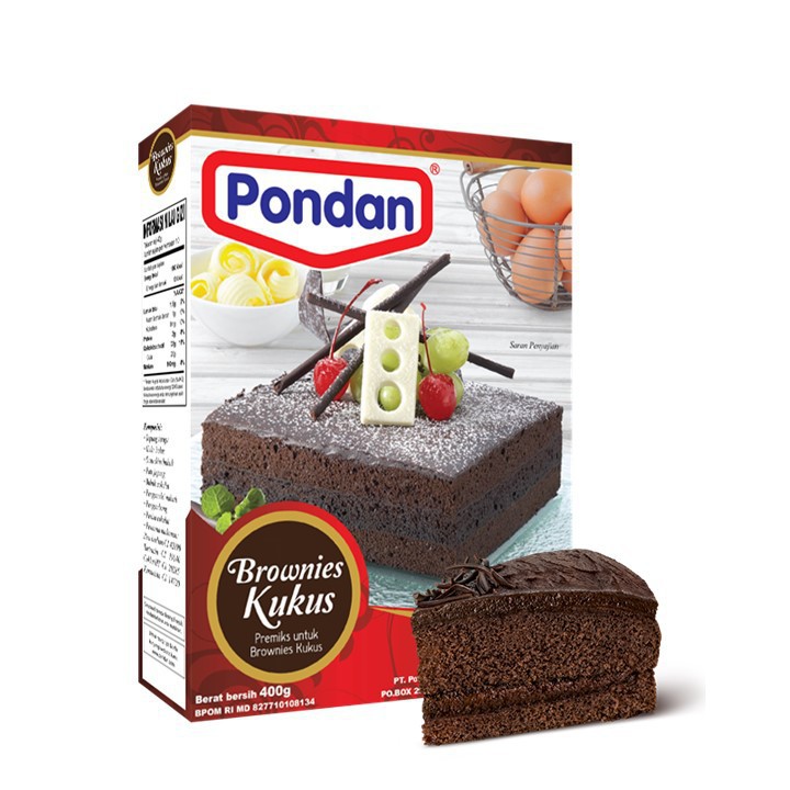 

PONDAN TEPUNG BROWNIES KUKUS 400GR