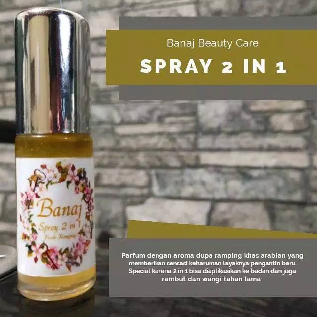 PARFUM 2IN1 BANAJ PARFUM FRESH RAMPING BANAJ PARFUM ELEGAN BANAJ