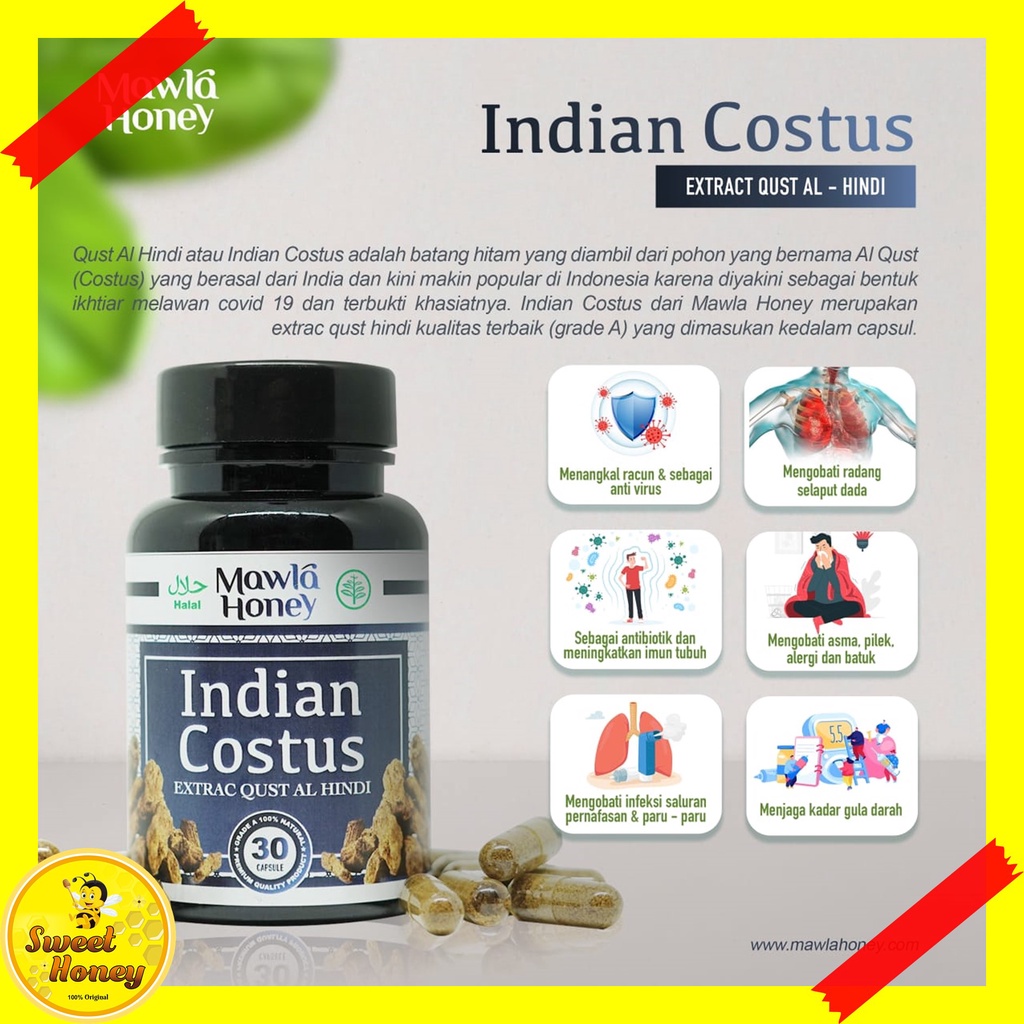 QUST AL HINDI / INDIAN COSTUS MAWLA HONEY