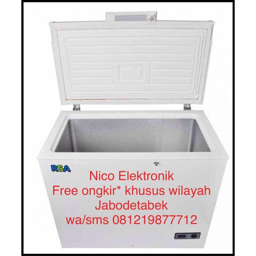 FREE ONGKIR* RSA Chest Freezer CF-220