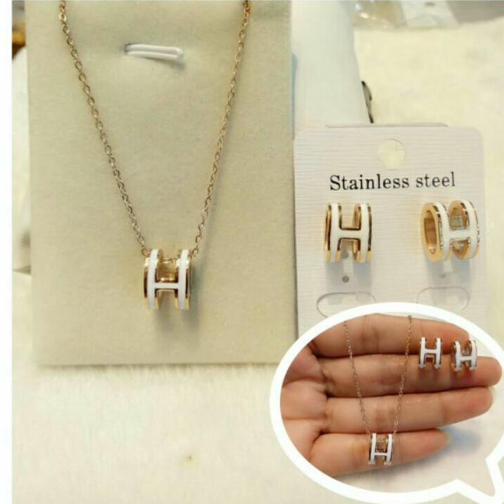 kalung anting HM titanium JD07112074
