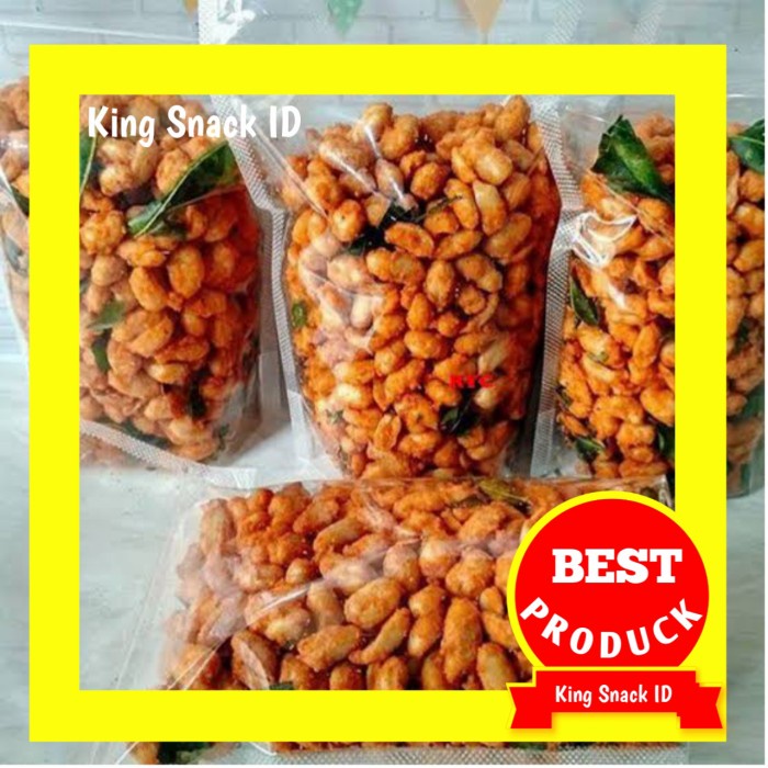

500Gr KACANG TANAH THAILAND PEDAS / CRISPY GROSIR TERMURAH KINGSNACK