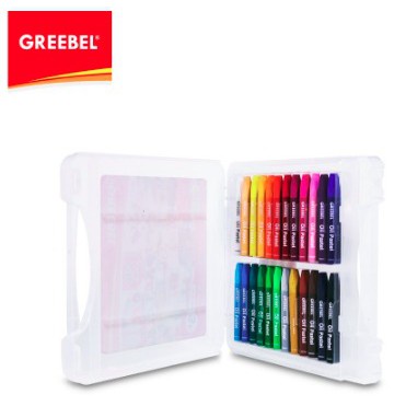 GREEBEL Crayon/Krayon Kids Oil Pastel 24 Warna