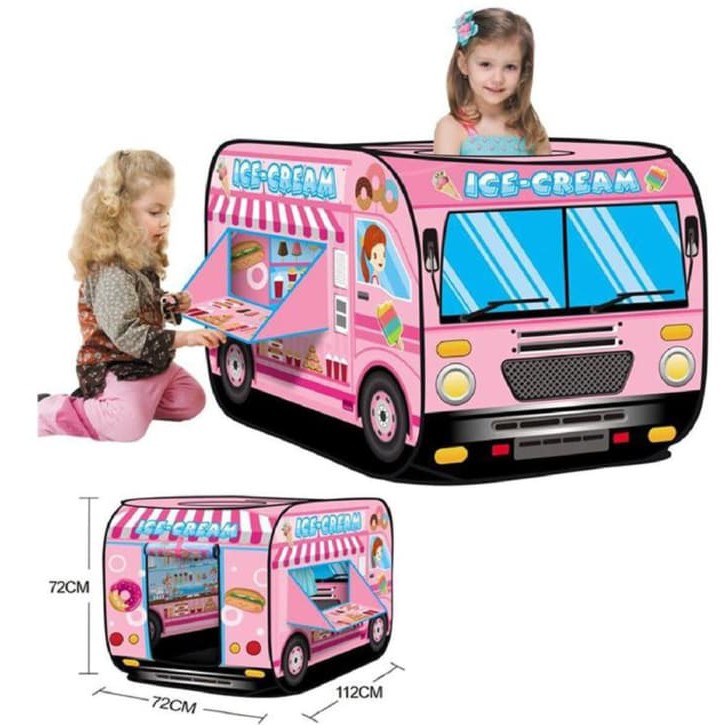 Mainan Tenda Anak Murah Kemping Model Candy Car