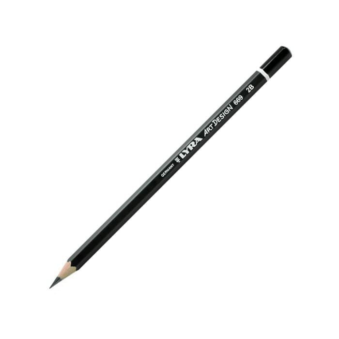 

Pensil 2B graphite menggambar LYRA oke bagus